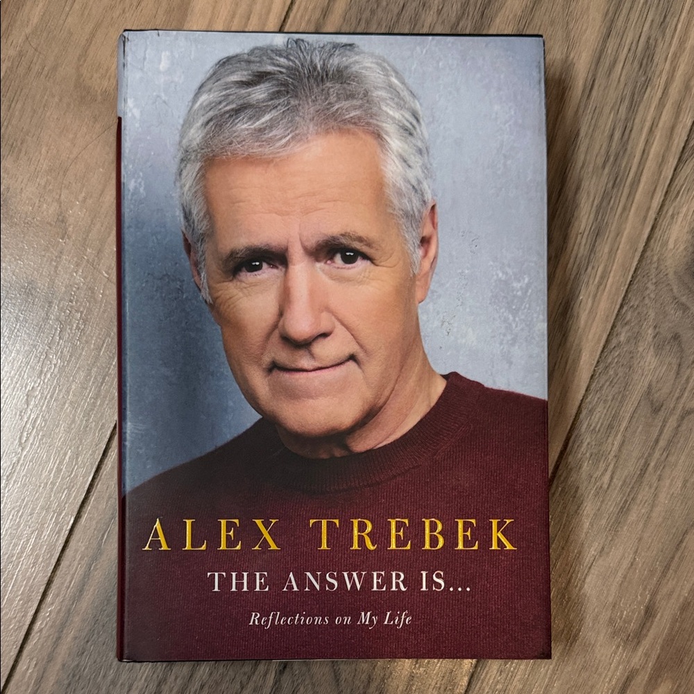Alex Trebek Book - The Answer Is...